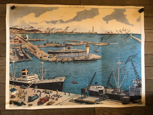 Tableau élocution le - tableau, port