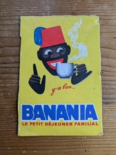 Avant d'une Boîte Banania carton 16x11 cm Années 50