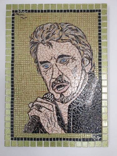 Tableau mosaïque réalisation