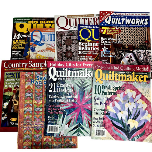 Quilting magazines quiltmaker - magazines,
