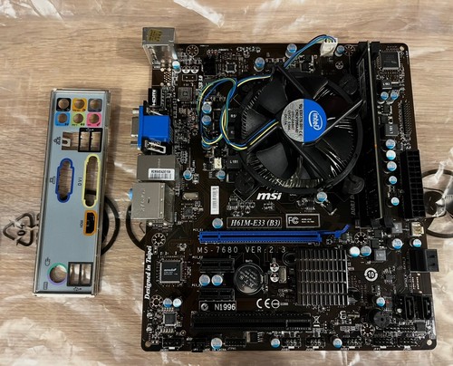 Kit carte mère msi h61m - carte,