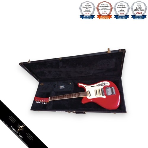 Guitare électrique sg5a rouge - électrique,