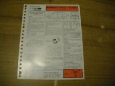 FICHE TECHNIQUE RENAULT 14 TL