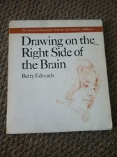 Drawing on the Right Side of the Brain by Betty Edwards (1988, Paperback)