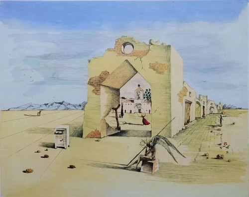 Salvador dali village - :,
