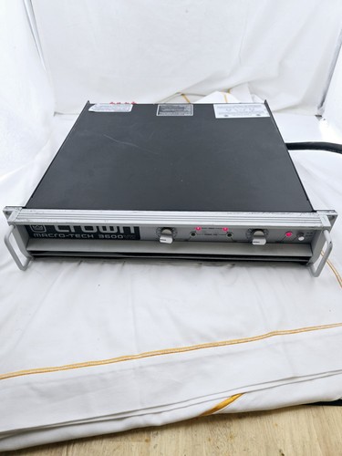 Crown macro tech 3600vz - macro-tech,