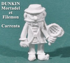 Dunkin année ?, Mortadel et Filemon, Carrenta sans marque, haut. 32 mm