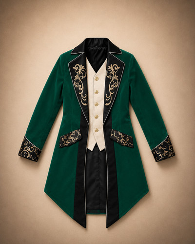 Veste médiévale steampunk