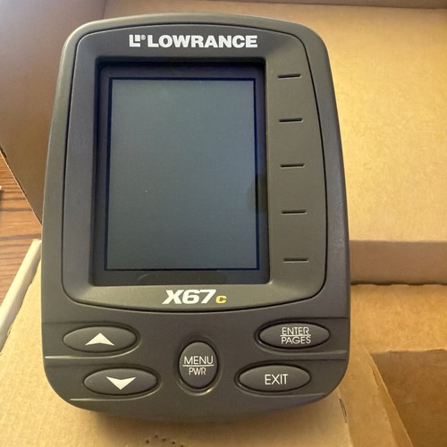 Lowrance x67c fish depth - lowrance,
