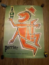 AFFICHE PERRIER PAR RAYMOND SAVIGNAC