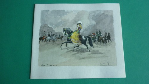 Aquarelle reproduction carte - aquarelle,