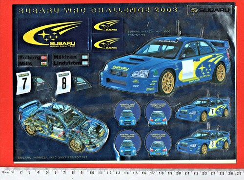 Subaru impreza wrc 2003 - wrc,