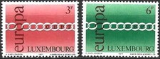 Timbres Europa CEPT Luxembourg