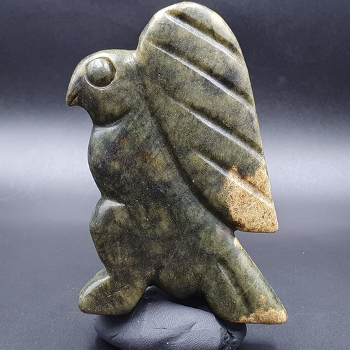 Ancienne perle amulette - , en