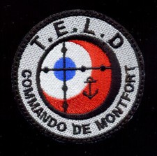 COMMANDO MARINE / MONTFORT TELD TIREUR ELITE FAB LOCALE RCI PENDANT OP. LICORNE