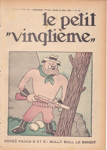Petit vingtième xxème - petit, 1934