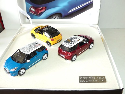 Citroen ds3 modèles - 3, coffret