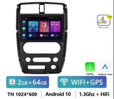Radio 2 DIN 9" Pour Suzuki Jimny Android Bluetooth USB Wi-Fi GPS 4X4 2/64