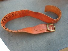 ceinture de chasse  en cuir    ( u ls28 )