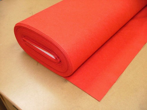 Tissu artisanat baize - tissu, rouge