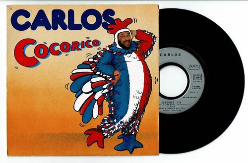 Carlos vinyle 45t cocorico - carlos,