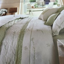 YVES DELORME SOUFFLE BLANC drap plat / flat sheet 180 cm * 290 cm neuf