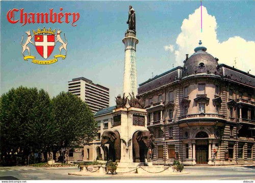 Carte postale chambéry - carte,