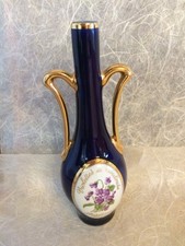 Mini vase ou Flacon de parfum "Violettes de Toulouse"  "Berdoues France" 13 cm