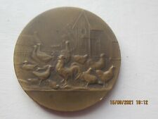 Société franc-comtoise des amis de la basse-cour . Non datée .Oie, dinde, coq 