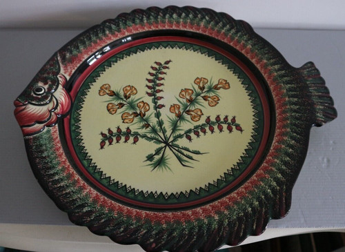 Grand plat forme poisson - de,