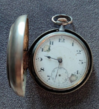 Montre Militaire Gousset Jughans Dans Sa Coque Période De Guerre 