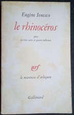 Le rhinocéros Eugène Ionesco