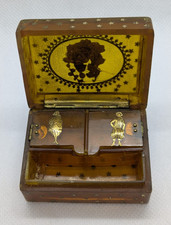 ANCIENNE RARE BOITE A MOUCHE OBJET DE VERTU EPOQUE LOUIS 16 - 18ème