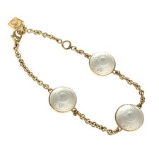 Bracelet Lalique cristal doré