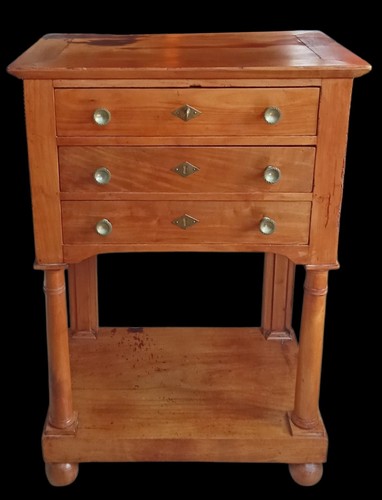 Ancien chevet table salon - chevet,