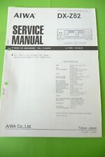 Manuel De Service Pour AIWA