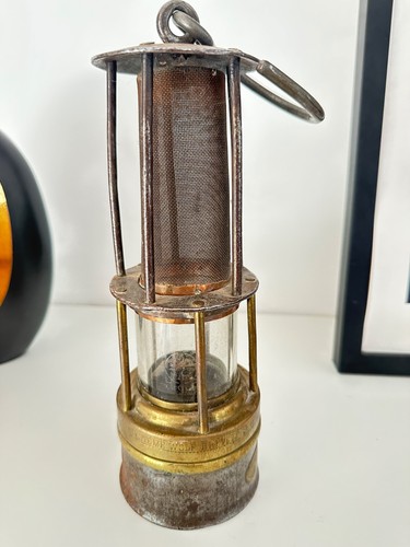Ancienne belle lampe mineur - lampe, de