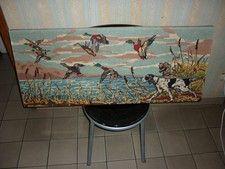 canevas chasse canard chien de