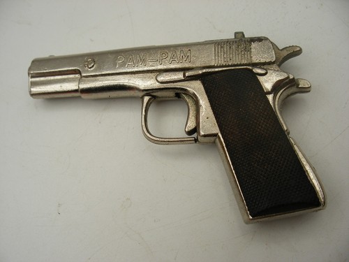 Jouet vintage mini pistolet - mini, en