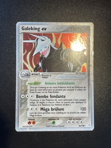 Carte pokémon galeking 100 - galeking, 89/100