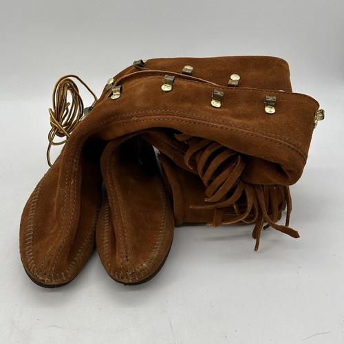 Minnetonka 1572 brown suede - 1572,