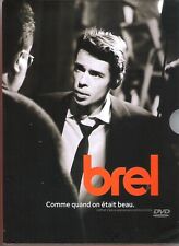 Jacques Brel coffret 3 DVD comme quand on était beau, très bon état