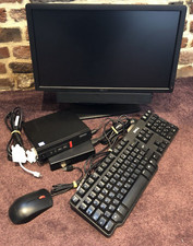 Mini Ordinateur de bureau avec écran souris clavier, i7 7th 24Go de RAM 256SSD