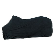 Eldorado Fleecedecke pour Chevaux - Noir - 145 CM Couverture de Sueur