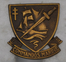 Marine - Commandos marine insigne fourragère d = 26x25 mm