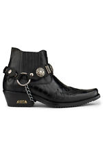 Homme Cuir Noir Gothique