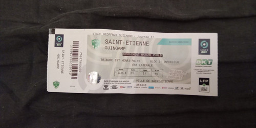 Place match st etienne - du, st-etienne
