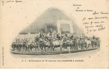 CIRQUE Barnum & Bailey  perfomance de 70 Chevaux