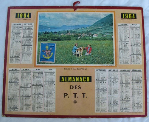 Lot almanach des ptt - 3,