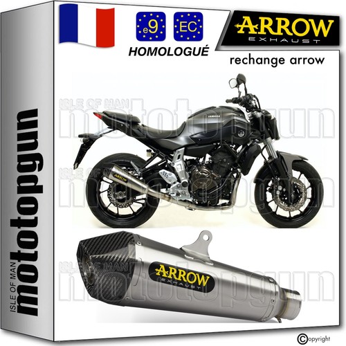 Arrow pot echappement - arrow, approuve